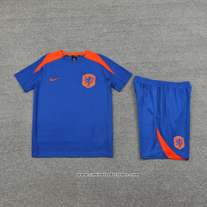 Fato de Treino
 Holanda
 2024/25 Manga Curta
 Azul
 - Calcas Curta
